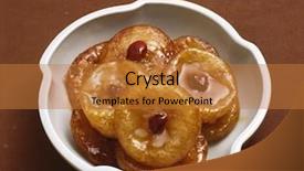  Presentation with korean - Amazing presentation theme having korean cake backdrop and a  colored foreground