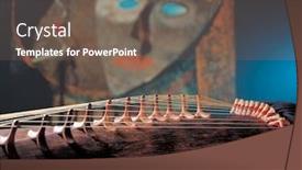  Presentation with korean culture - PPT layouts enhanced with korean culture background and a violet colored foreground