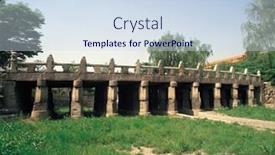  Presentation with korean culture - Beautiful PPT layouts featuring korean-culture backdrop and a sky blue colored foreground