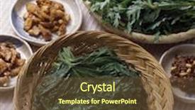  Presentation with korean food - Cool new presentation with korean-food-side-dish backdrop and a tawny brown colored foreground