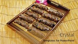  Presentation with korean food - 