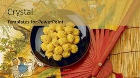  Presentation with korean food - 