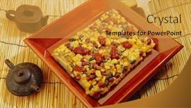  Presentation with korean food - 