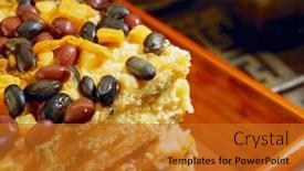  Presentation with korean food - 