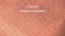  Presentation with korean - Amazing slides having korean paper background backdrop and a coral colored foreground