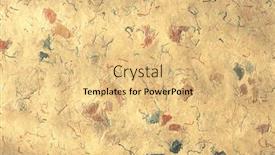  Presentation with korean - Theme having korean paper background background and a yellow colored foreground