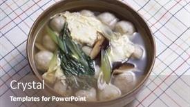  Presentation with korean food - 