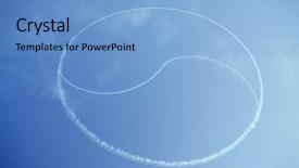  Presentation with korean flag - Amazing presentation having korean tradition and symbol backdrop and a light blue colored foreground