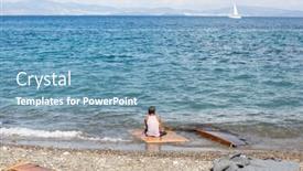  Presentation with refugee - Slide deck featuring kos-greece-sep-27-2015 background and a  colored foreground