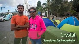  Presentation with refugees - 