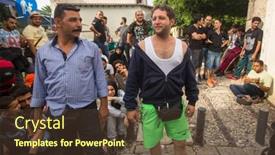  Presentation with refugees - 