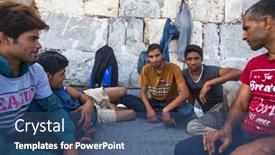  Presentation with refugees - 