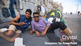  Presentation with refugees - 