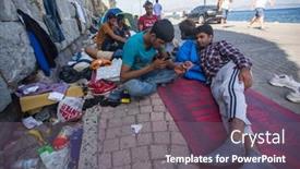  Presentation with refugees - 