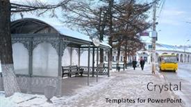  Presentation with bus station - 