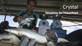  Presentation with environmental - Amazing presentation design having kota-kinabalu-malaysia-may-17 backdrop and a dark gray colored foreground