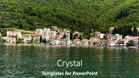  Presentation with kotor montenegro - PPT theme featuring kotor-bay-and-old-town background and a tawny brown colored foreground