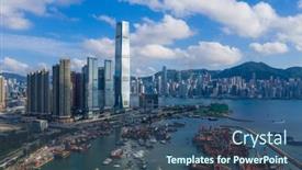  Presentation with 2020 - Audience pleasing PPT layouts consisting of kowloon-east-hong-kong-15 backdrop and a ocean colored foreground