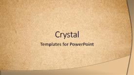  Presentation with cardboard - Beautiful theme featuring kraft paper - cardboard background backdrop and a lemonade colored foreground