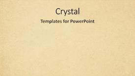  Presentation with old paper design - Presentation theme having kraft paper - old cardboard surface useful background and a lemonade colored foreground