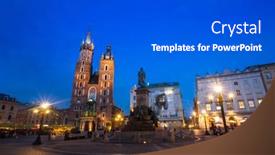  Presentation with church medieval - 