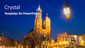  Presentation with church medieval - 