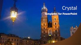  Presentation with church medieval - 