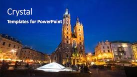  Presentation with church medieval - 