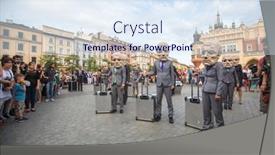  Presentation with points - PPT layouts having krakow-poland-jul-12-2015 background and a sky blue colored foreground