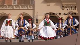  Presentation with collective - Cool new slides with krakow-poland-may-3-2015 backdrop and a coral colored foreground