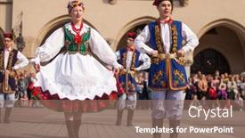  Presentation with collective - Slide deck consisting of krakow-poland-may-3-2015 background and a coral colored foreground