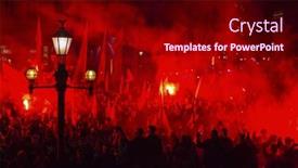  Presentation with nato - Colorful slide deck enhanced with krakow-poland-nov-11-2015 backdrop and a wine colored foreground