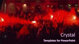  Presentation with nato - Slide deck consisting of krakow-poland-nov-11-2015 background and a wine colored foreground