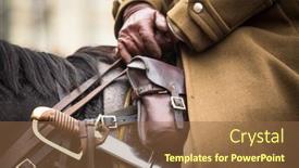  Presentation with republic day - Colorful presentation design enhanced with krakow-poland-nov-11-unidentified backdrop and a tawny brown colored foreground