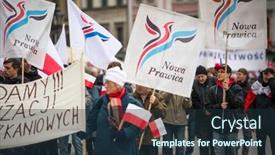  Presentation with political - Slide deck with border crossing - hand embroidery rushnik cross old background and a gray colored foreground