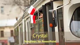  Presentation with republic day - Cool new PPT theme with krakow-poland-nov-11-unidentified backdrop and a violet colored foreground