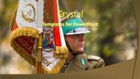  Presentation with republic day - Slide set consisting of sunset on a coast background and a ocean colored foreground