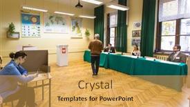  Presentation with senate - Slide deck enhanced with krakow-poland-october-25-2015 background and a yellow colored foreground