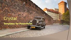  Presentation with president - Slide deck enhanced with krakow-poland-sep-21 background and a tawny brown colored foreground