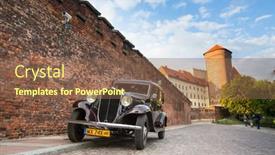  Presentation with president - Beautiful PPT theme featuring krakow-poland-sep-21 backdrop and a violet colored foreground