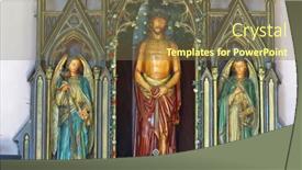  Presentation with church altar - 