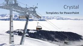  Presentation with olympic games - Cool new PPT layouts with krasnaya-polyana-sochi-russia-mar backdrop and a light blue colored foreground