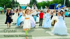  Presentation with summer event - 