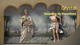  Presentation with church altar - Amazing slides having kratecko-croatia-july-16-2010 backdrop and a violet colored foreground