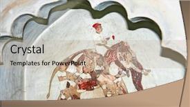  Presentation with decoration - Colorful slide deck enhanced with krishna - decoration inside a raj mahal backdrop and a soft green colored foreground