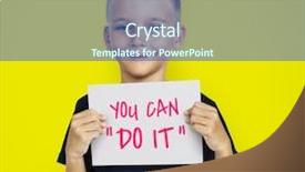  Presentation with rock stone - Cool new theme with krishna's butterball - balancing giant backdrop and a ocean colored foreground