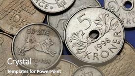  Presentation with norway - Audience pleasing presentation theme consisting of kronos - coins of norway norwegian elkhound backdrop and a  colored foreground