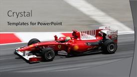  Presentation with petronas - PPT theme with kuala-lumpur-april-2-ferrari background and a light gray colored foreground