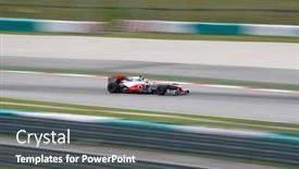  Presentation with petronas - PPT theme consisting of kuala-lumpur-april-2-mclaren background and a dark gray colored foreground