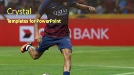  Presentation with neymar - PPT theme with cultural diversity - tv play button media entertainment background and a gray colored foreground